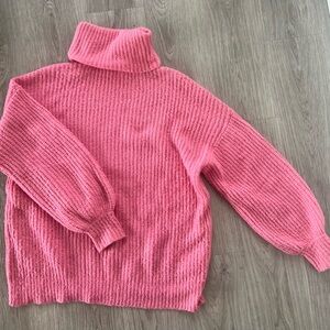 Noisy may pink sweater